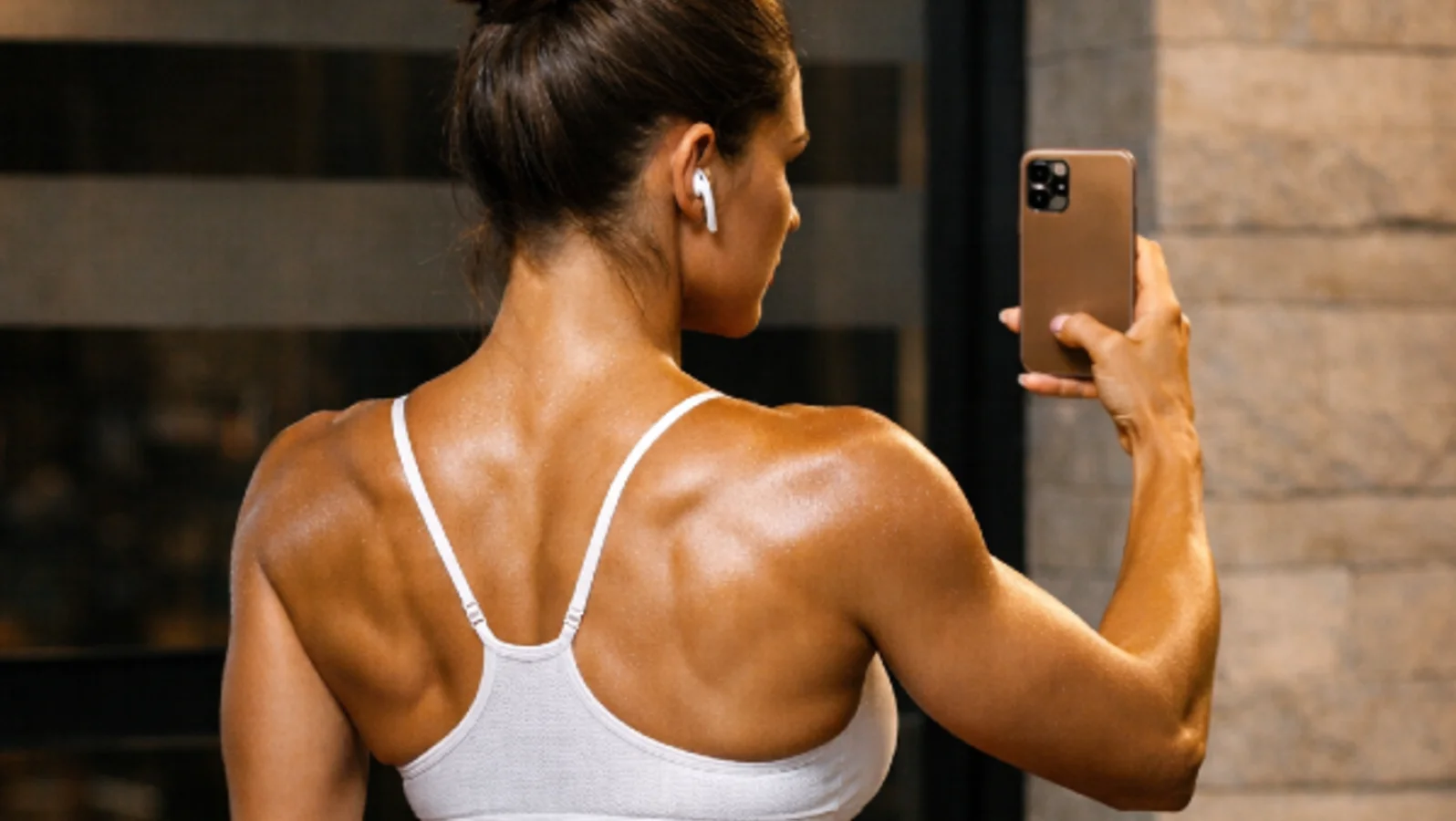 Fitness Selfie at the Gym
